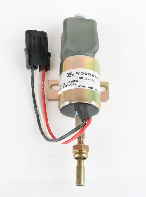 SYNCHRO-START ENGINE SHUTOFF SOLENOID 12VDC