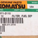 KOMATSU FUEL WATER SEPARATOR