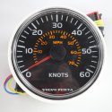 VOLVO PENTA SPEEDOMETER 60KN 70MPH BLACK