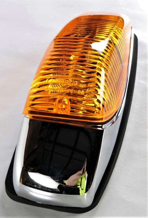 GROTE MFG OEM STYLE AERODYNAMIC CAB MARKER LIGHT - YELLOW