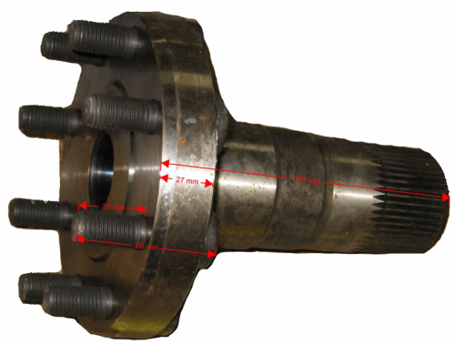 MERITOR SPINDLE