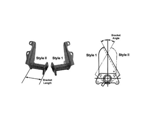 MERITOR AIR BRAKE CHAMBER BRACKET