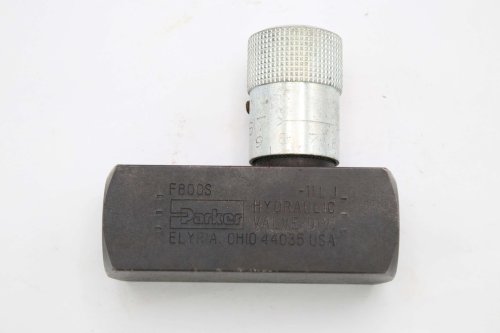 PARKER FLOW CONTROL VALVE 1/2 NPT FEMALE STANDARD NEEDLE