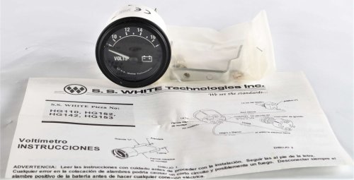 S.S. WHITE VOLTMETER