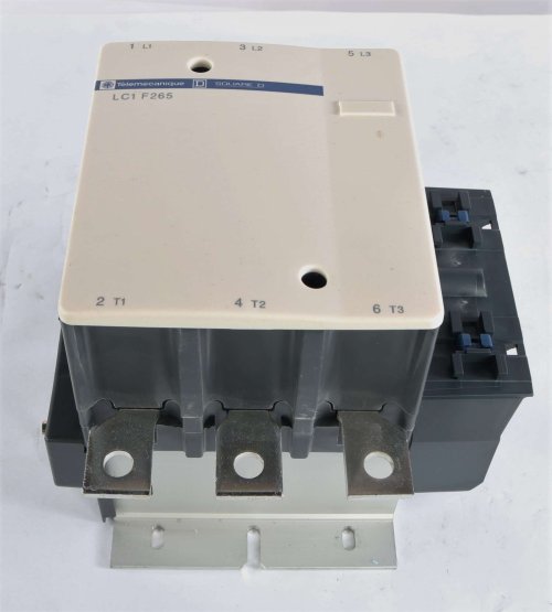 SCHNEIDER ELECTRIC - SQUARE D/MODICON/MERLIN GERIN CONTACTOR-TeSys F  3 POLES (3N0)  265A/1000V AC-3