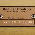 MODULAR CONTROLS VALVE