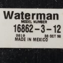 WATERMAN SOLENOID VALVE