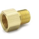 VOLVO PENTA CONNECTOR FITTING-5/16 INV FLARE X 1/4 MNPT BRASS