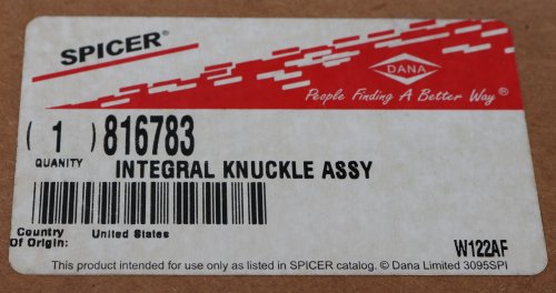 DANA SPICER INTEGRAL KNUCKLE ASSEMBLY