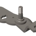 CUMMINS SHUTOFF VALVE LEVER FOR N.C. 3.9L B ENGINES