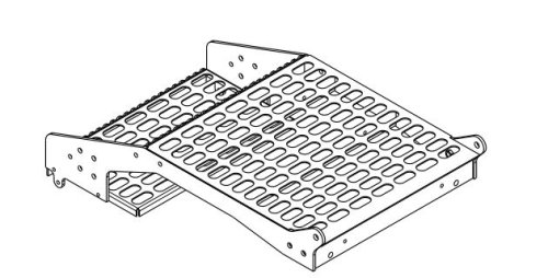 VOLVO SUPPORT; TRACTOR STEP WELDMENT