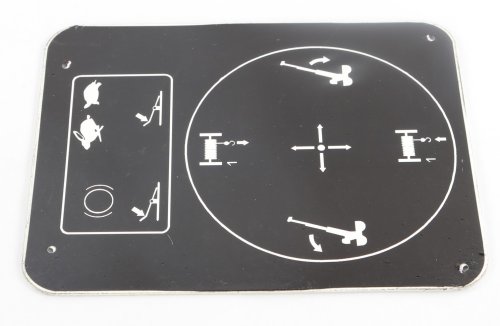 TEREX INSTRUCTION PLATE