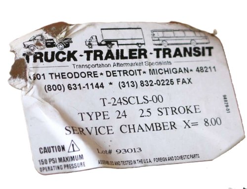 TRUCK TRAILER TRANSIT [TTT] CHAMBERSERVICE TY24 LS