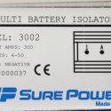 SURE POWER INDUSTRIES 300 AMP MULTI BATTERY ISOLATOR 1-INPUT  2-OUTPUT