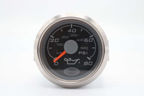 SCHWARZE GAUGE - OIL PRESSURE 0-80 2in