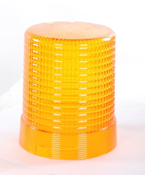 HELLA AMBER ROTATING BEACON LENS 7.28\" X7.28\"X6.69\"