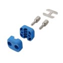 SWAGELOK CLAMP - BOLTED PLASTIC TUBE SUPPORT KIT 1/4in