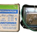 EDWARDS SIGNALING TRANSFORMER - 120V PRIM // 6/12/18V 10/15/15VA SEC