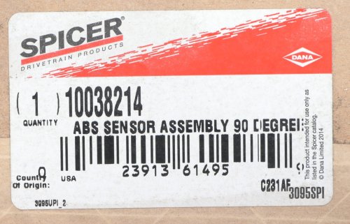 DANA SPICER ABS SENSOR ASSEMBLY  DEGREE 2440MM LENGTH