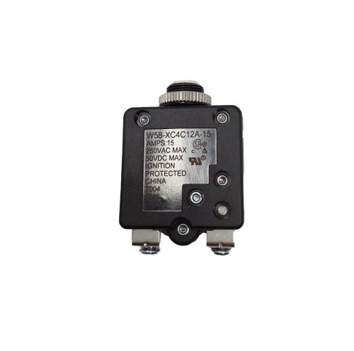 SCHWARZE CIRCUIT BREAKER - 15A PUSH-BUTTON