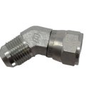 SCHWARZE FITTING: 1/2 JIC 45% SWIVEL NUT ELBOW