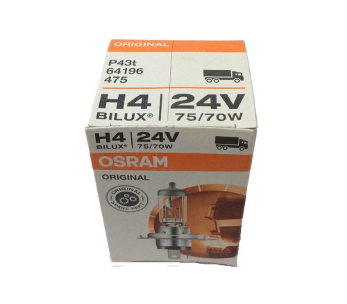 OSRAM SYLVANIA HEADLIGHT BULB 24V H4 75/70W