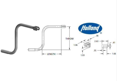 SAF-HOLLAND CRANK W/A MARK V - T-STYLE