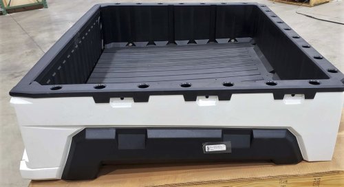 POLARIS ASSEMBLY BOX LONG WHITE 65x57x19.25