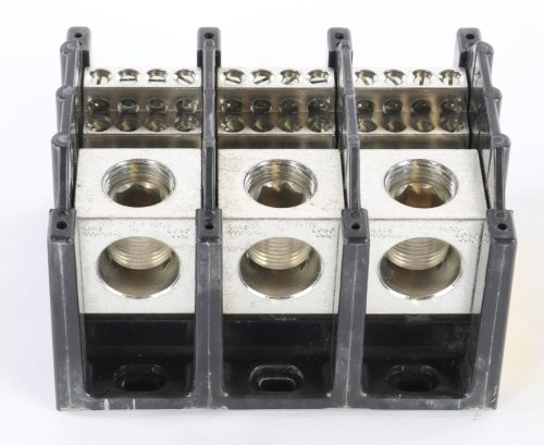 QUINCY COMPRESSOR TERMINAL BLOCK 420A 3P #2 x 12 #4 PORTS