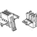 AMP INC HOUSING FOR FEMALE TERMINALS 8-POSITION