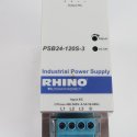 RHINO INDUSTRIAL POWER SUPPLIES POWER SUPPLY 24-28VDC 5A 120W OUT 480VAC 3P INPUT