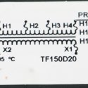 SCHNEIDER ELECTRIC TRANSFORMER 150VA 208/230/460V PRIM 115V SEC FUSED