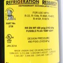 REFRIGERATION RESEARCH INC REFRIGERANT ACCUMULATOR