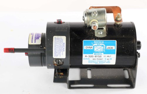 BUCHER - MONARCH HYDRAULIC DYNA JACK POWER UNIT-HYDRAULIC/ELECTRIC 12V