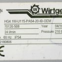 WIRTGEN KIT: GENERATOR 110V HYDRAULICALLY DRIVEN