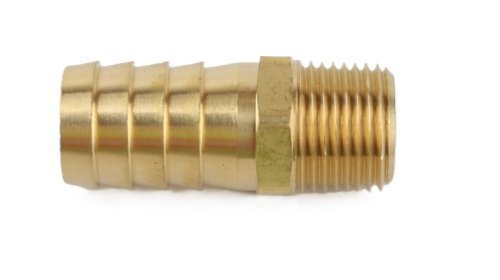 FASTENAL FITTING 5/8\" HOSE BARB X 3/8\" MNPT BRASS