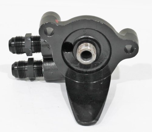 VOLVO PENTA OIL FILTER HEAD W/ FITTINGS