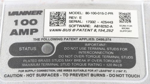 VANNER INC BATTERY EQUALIZER MODULE 100 AMP