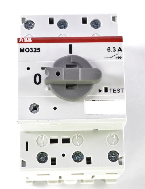 ABB CIRCUIT BREAKER 6.3A 3PH