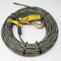 B/A PRODUCTS WINCH CABLE 7/16\" X 100' W/SWIVEL HOOK