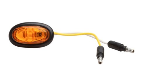 GROTE LAMP: LED CLEARANCE/MARKER AMBER W/GROMMET BULK