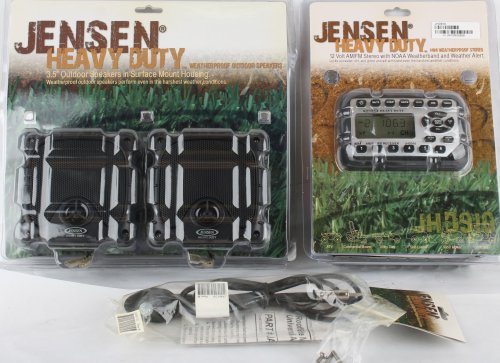 CLUB CAR KIT RADIO W/CD/IPOD/MP3 JENSEN