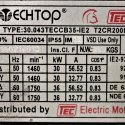 TECHTOP ELECTRIC MOTOR 30/36kW 400/690//480/830V 50/60Hz