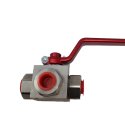 DMIC DELAWARE MFG INDUSTRIES CORP BALL VALVE: 3-WAY 3/8NPT 3000PSI