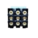 NKK SWITCHES ROCKER SWITCH 3-POLE 2-POS ON-ON