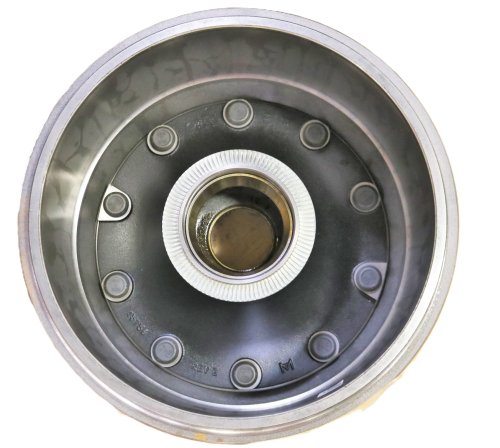 WEBB HUB & DRUM ASSEMBLY 16.5x6 CI