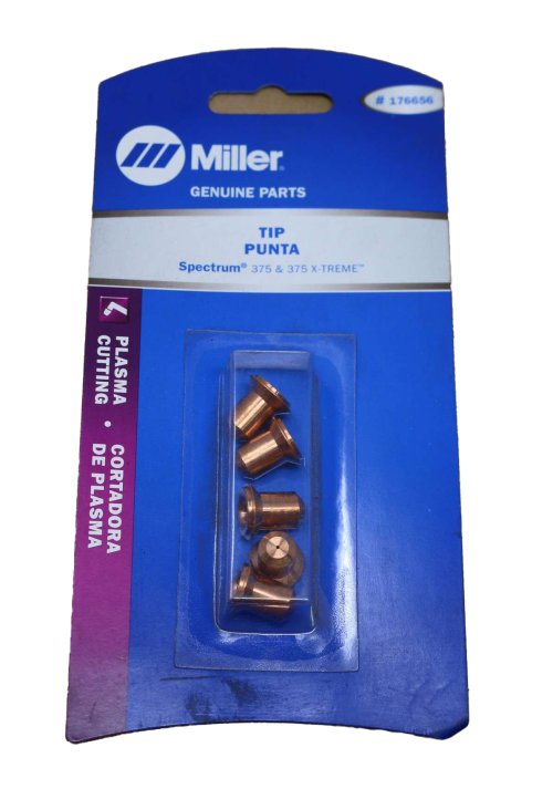 MILLER ELECTRIC MFG PLASMA CUTTING TIP SPECTRUM 375 & 375 X-TREME 5PK