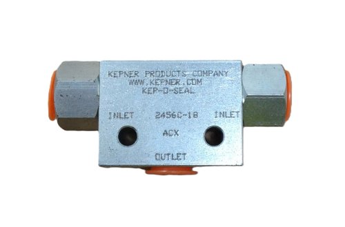 KEPNER HYDRAULIC COMPONENTS HYDRAULIC SHUTTLE VALVE .25 NPT