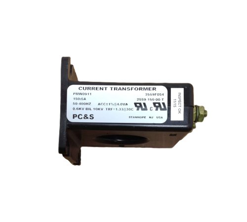 PC&S PANEL COMPONENTS & SYSTEMS CURRENT TRANSFORMER RATIO 150:5 AMP