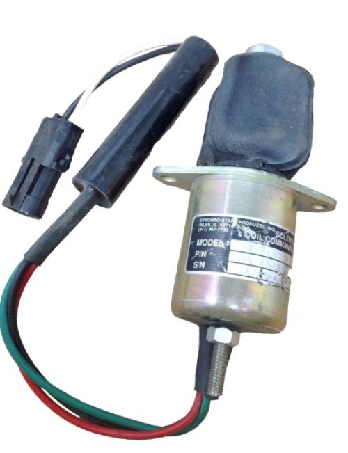 SYNCHRO-START SOLENOID ACTUATOR: FUEL SHUTDOWN PULL